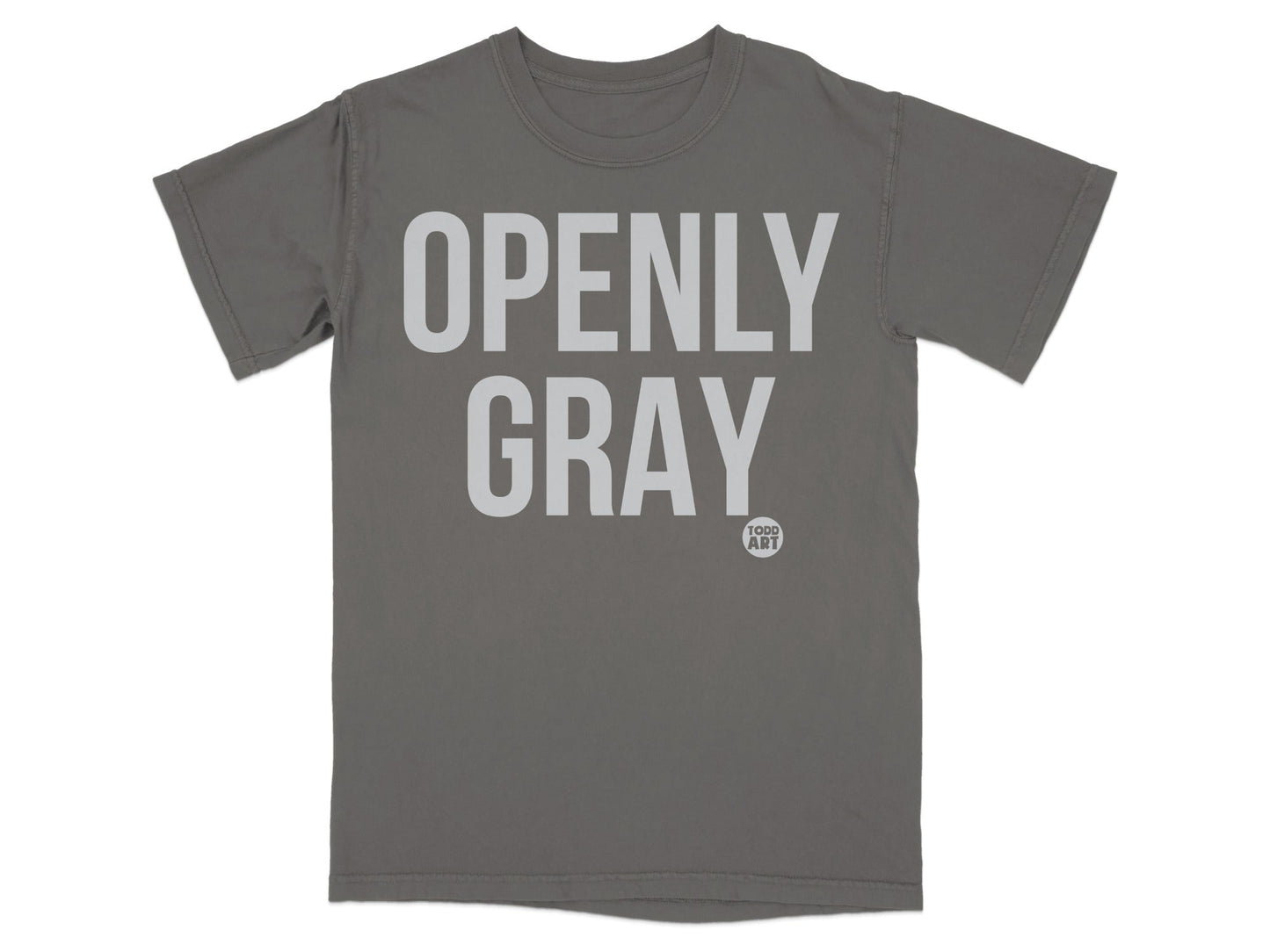 Openly Gray Todd Art Statement T-Shirt Product