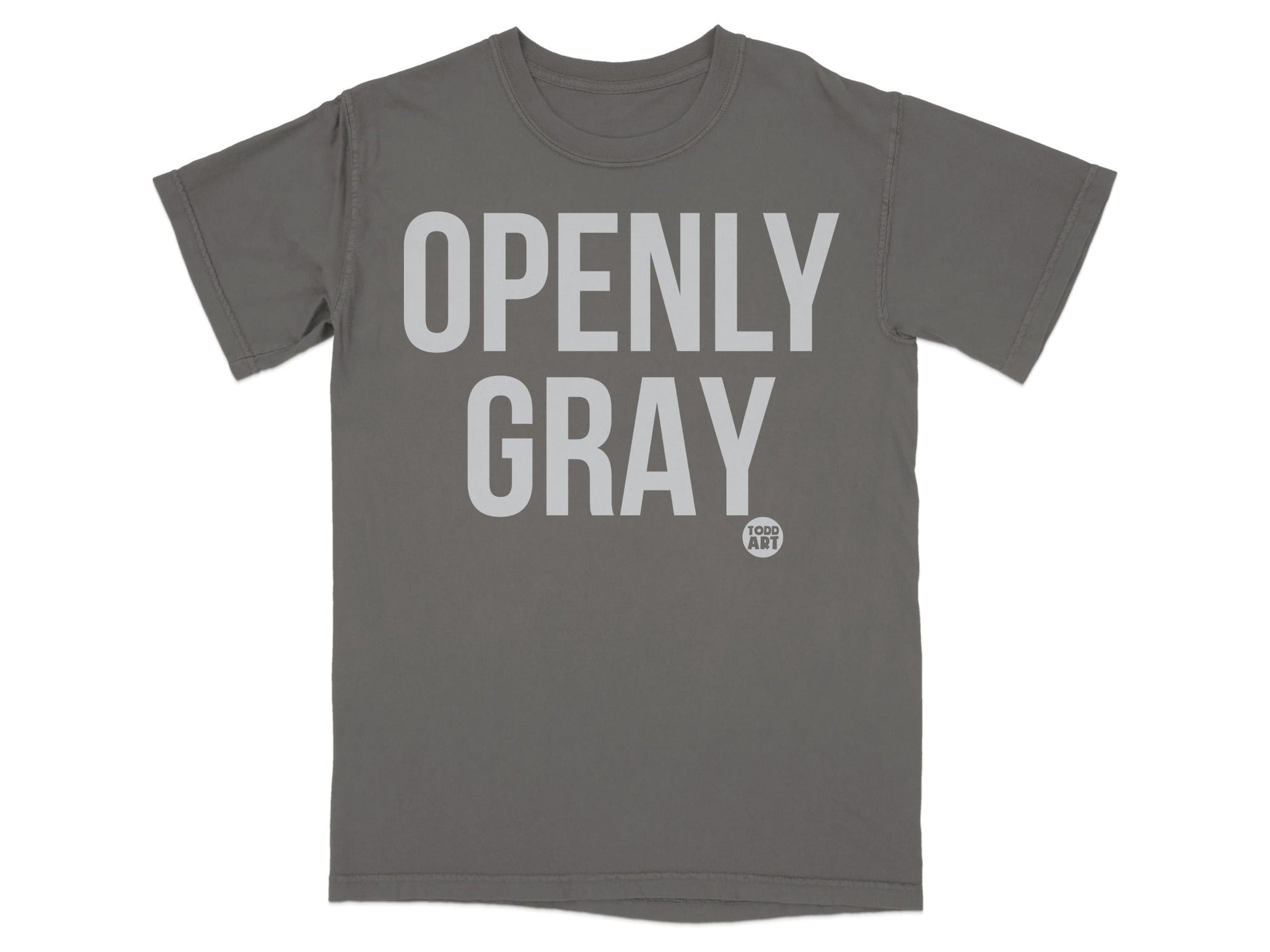 Openly Gray Todd Art Statement T-Shirt Product