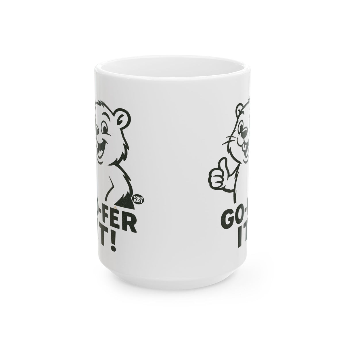 Motivational Creature Todd Art Mug