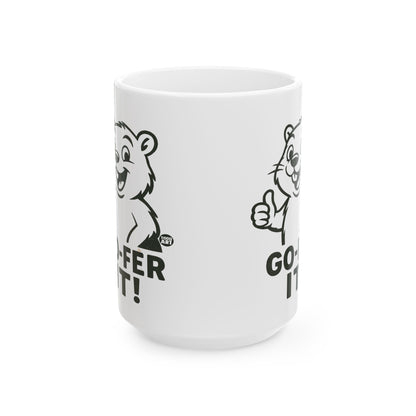Motivational Creature Todd Art Mug