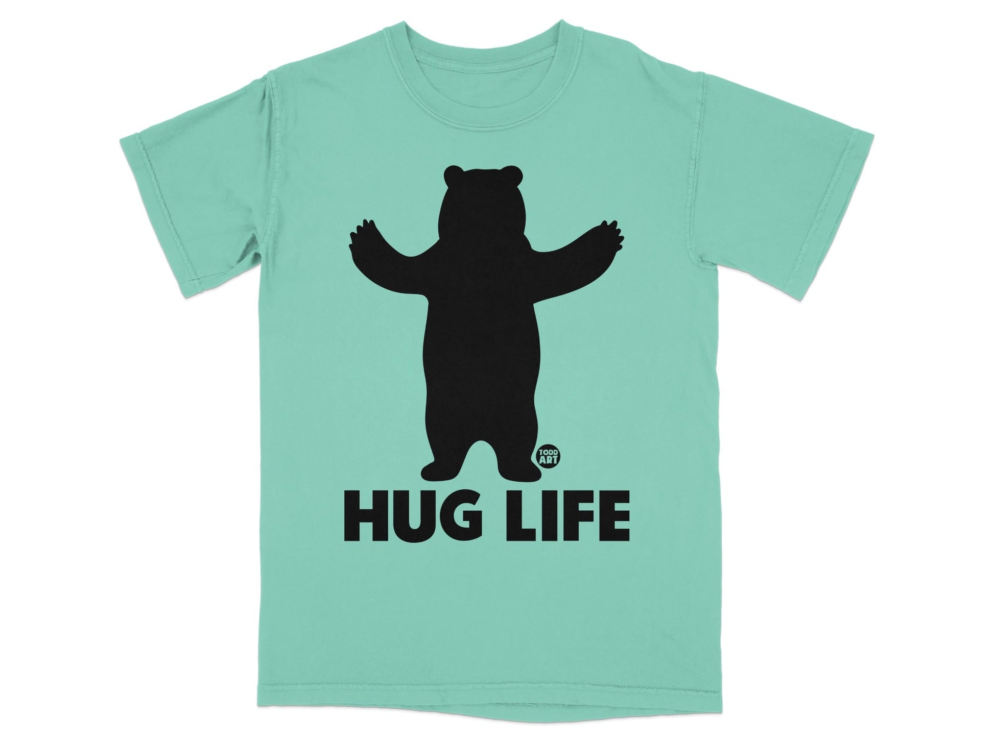 Hug Life Funny Bear Graphic T-Shirt Perfect Gift
