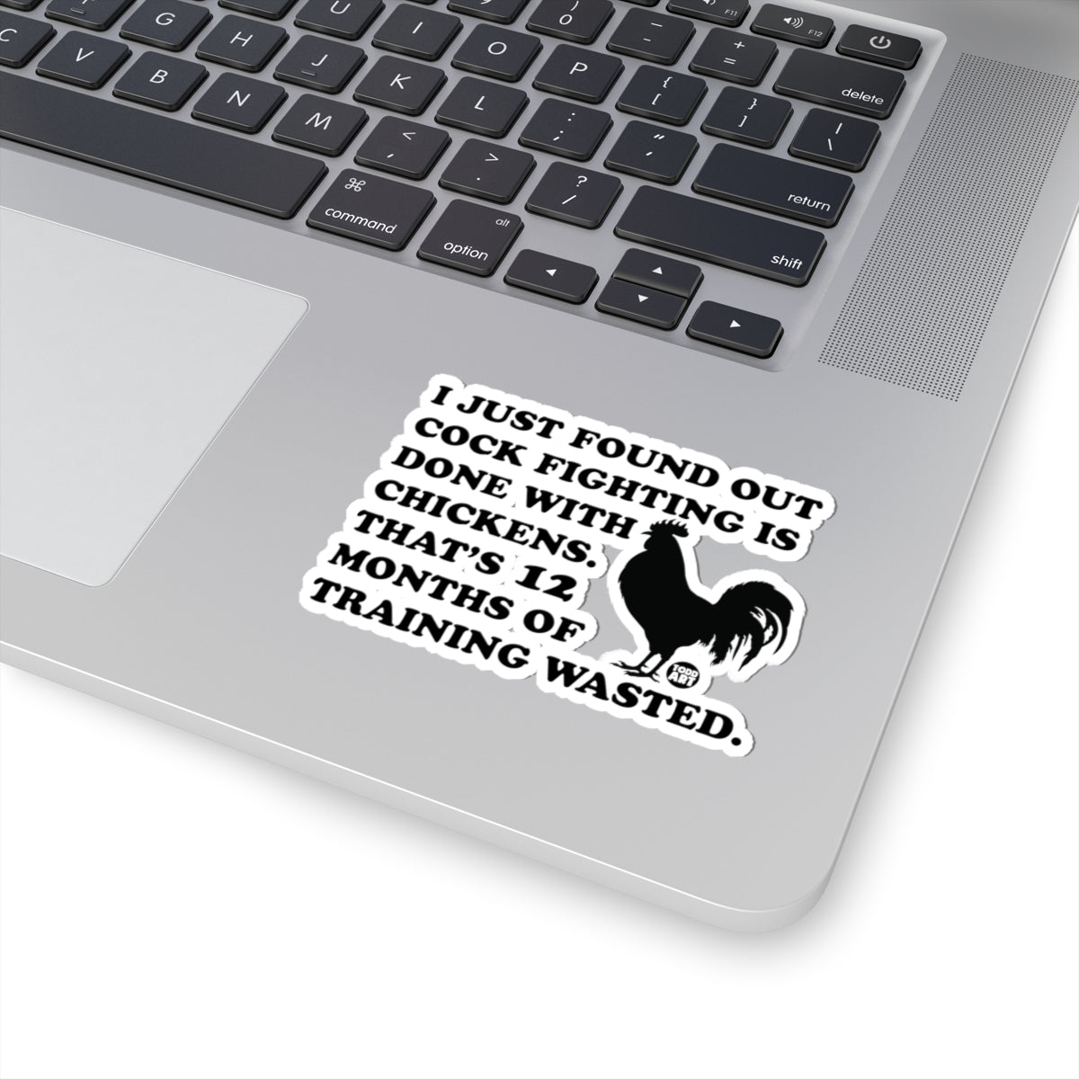 Training RegretTodd Art Sticker