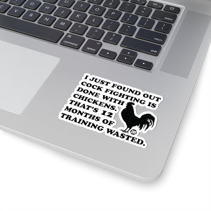 Training RegretTodd Art Sticker