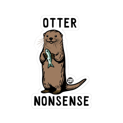 Otter NonsenseTodd Art Sticker