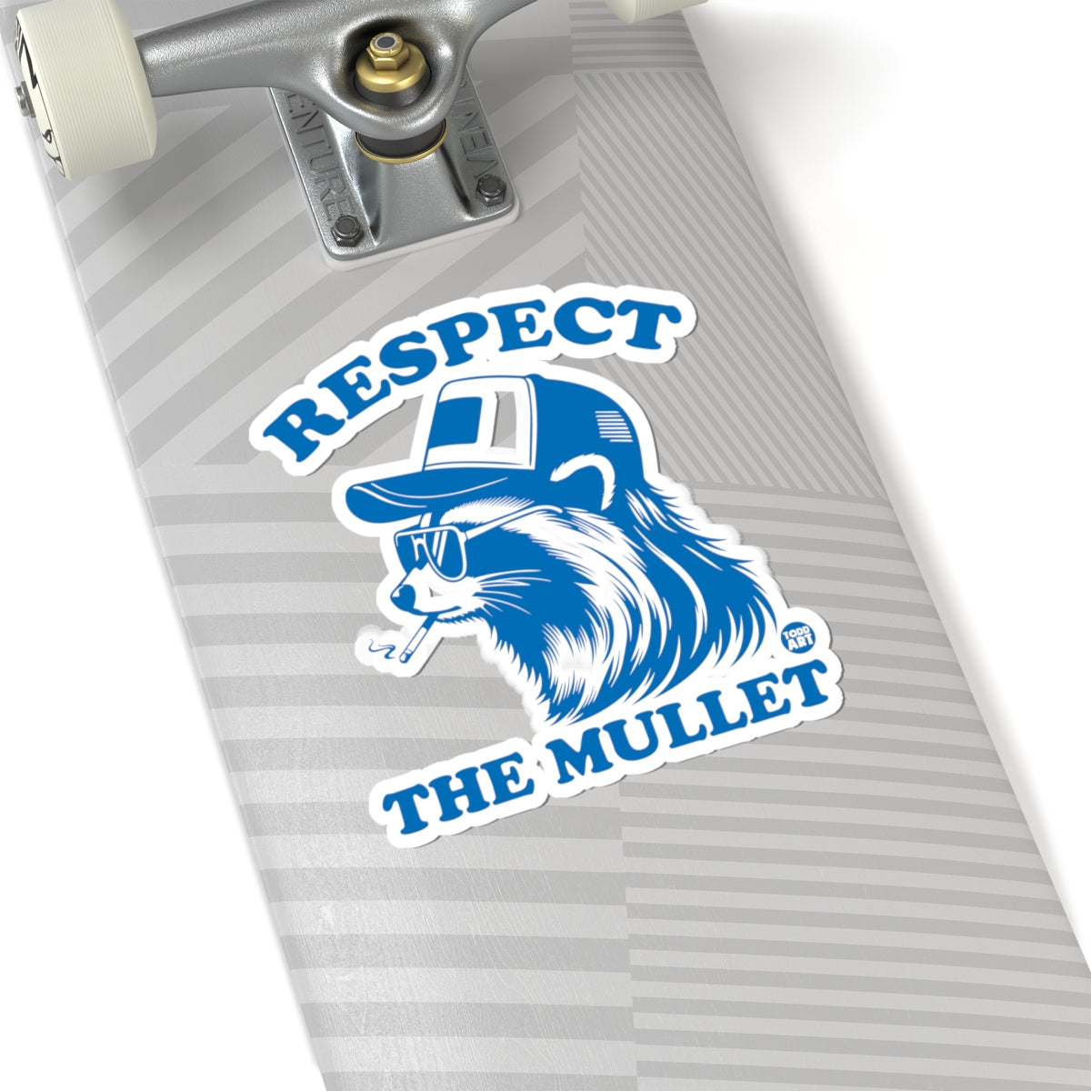 Respect the MulletTodd Art Sticker