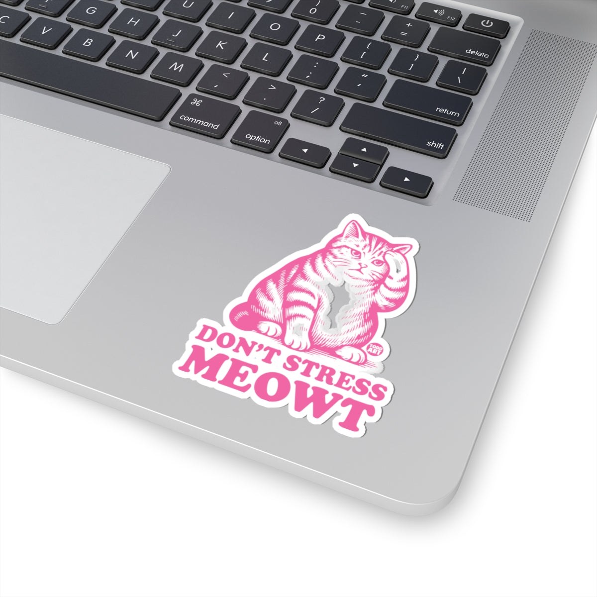 Chill CatTodd Art Sticker