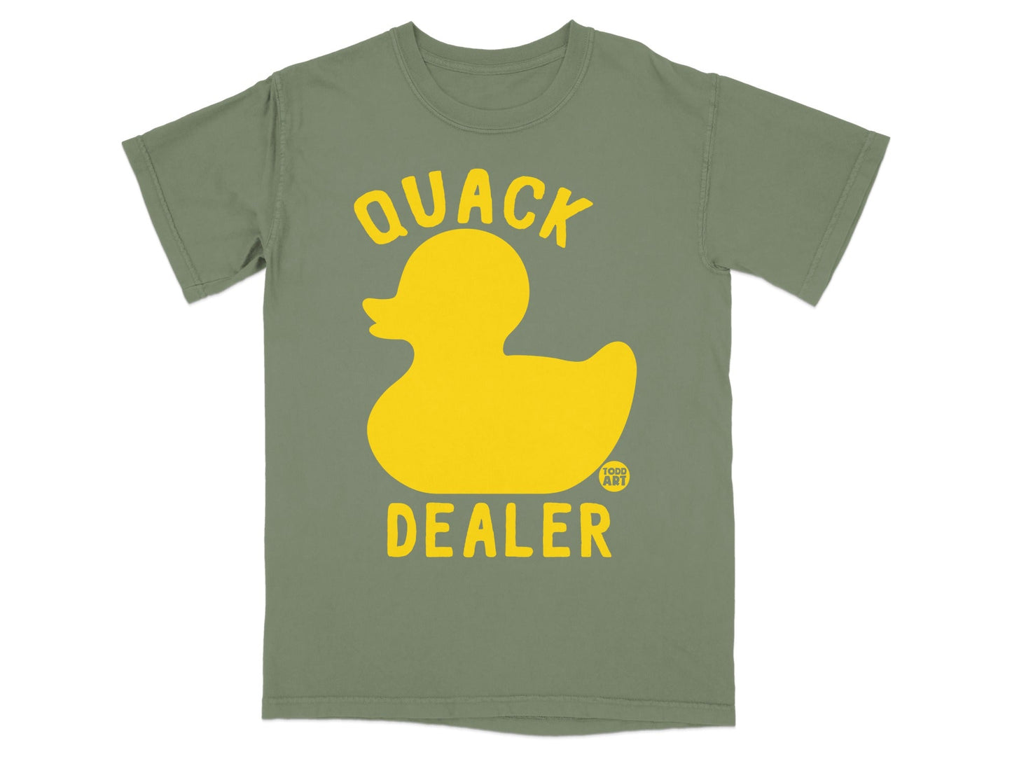 Funny Quack Dealer Rubber Duck Graphic Tee