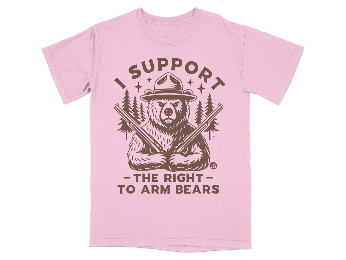 I Support The Right To Arm Bears T-shirt Fun Graphic Tee