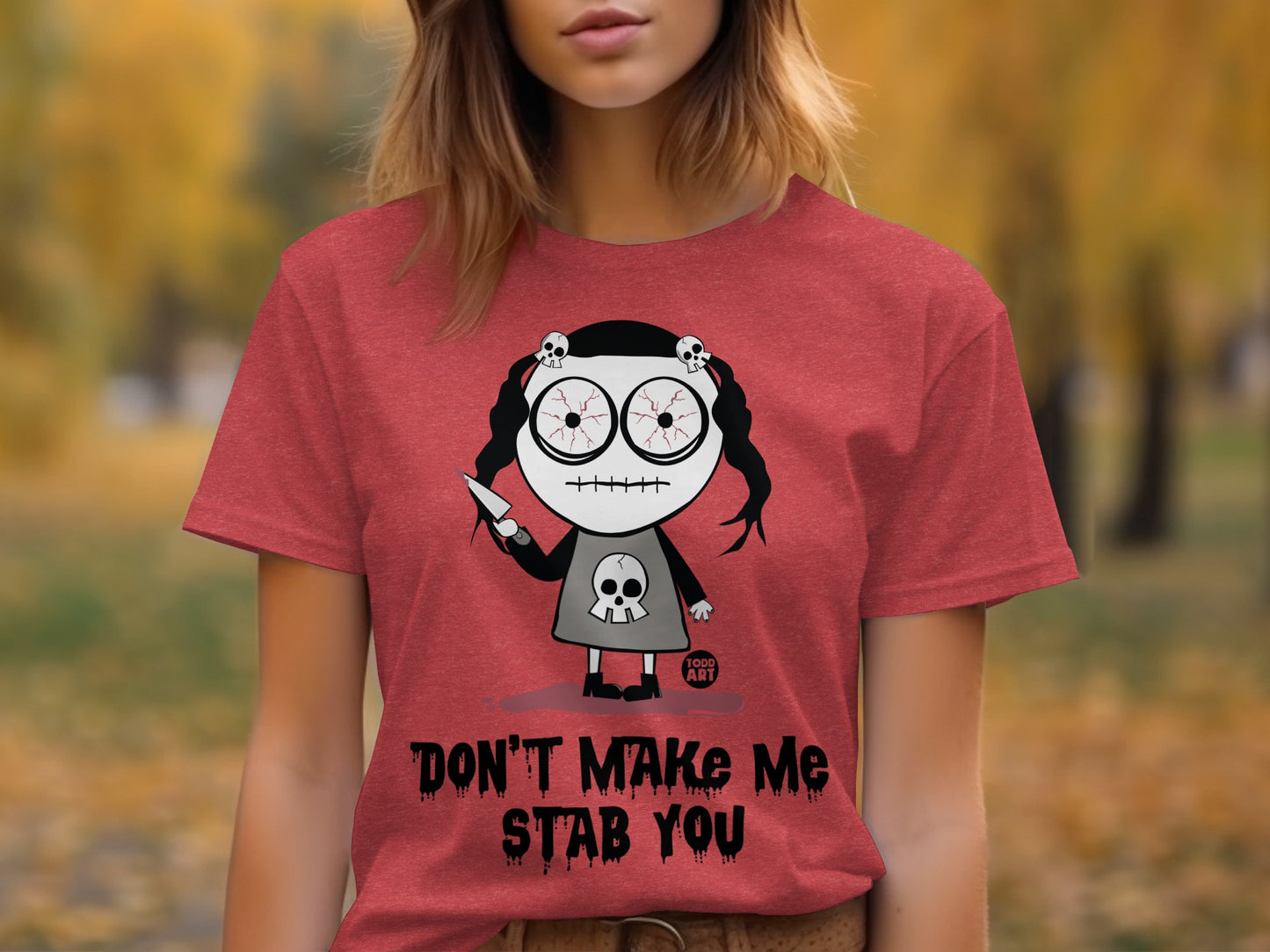 Don't Make Me Stab You Graphic T-Shirt