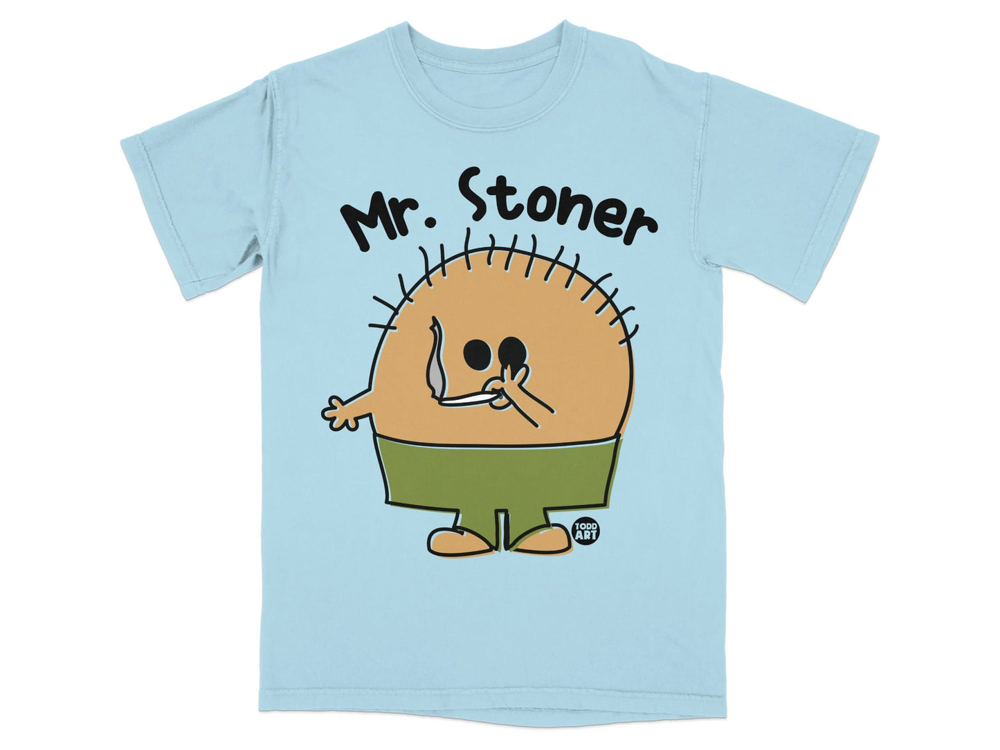 Funny Mr. Stoner Todd Art Design T-Shirt Apparel
