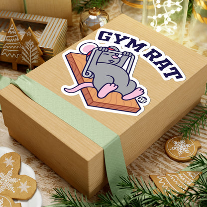Workout MouseTodd Art Sticker