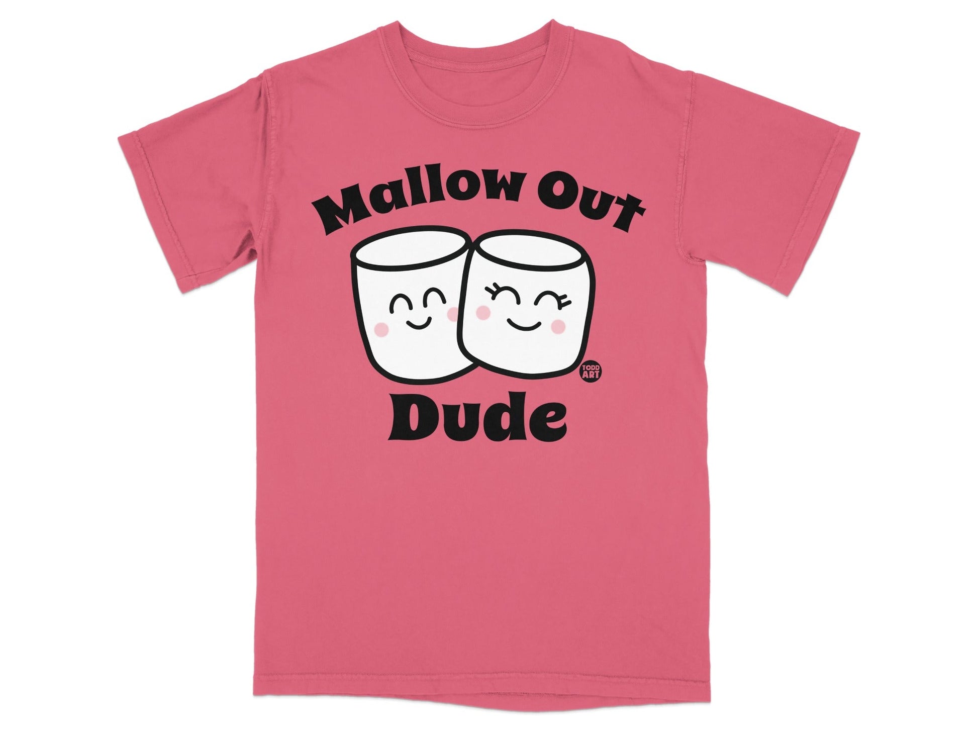 Cute Mallow Out Dude Marshmallow Characters Shirt