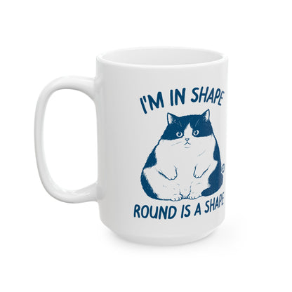 Fitness Cat Todd Art Mug