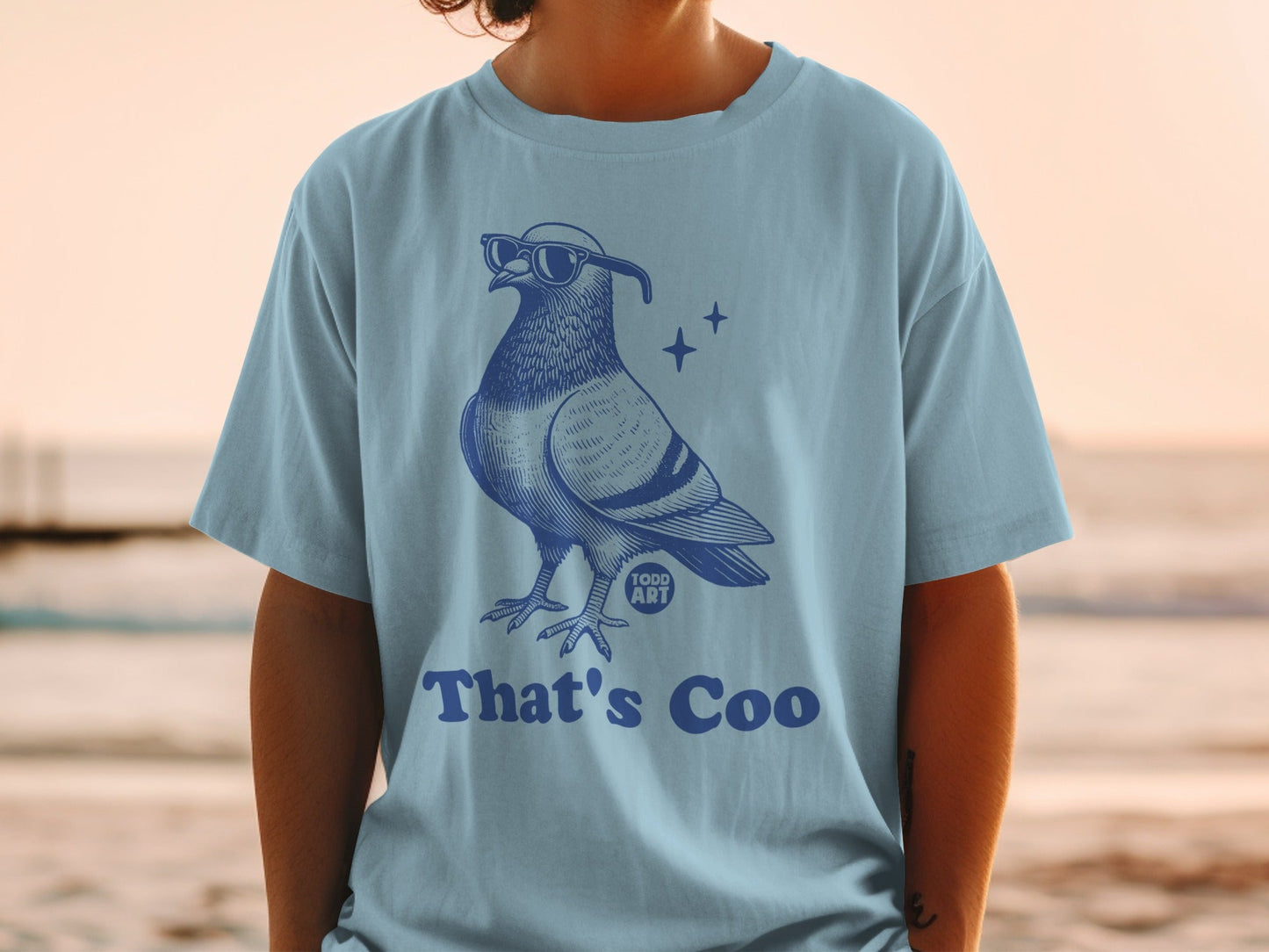 That's Coo Pigeon Wearing Sunglasses T-Shirt