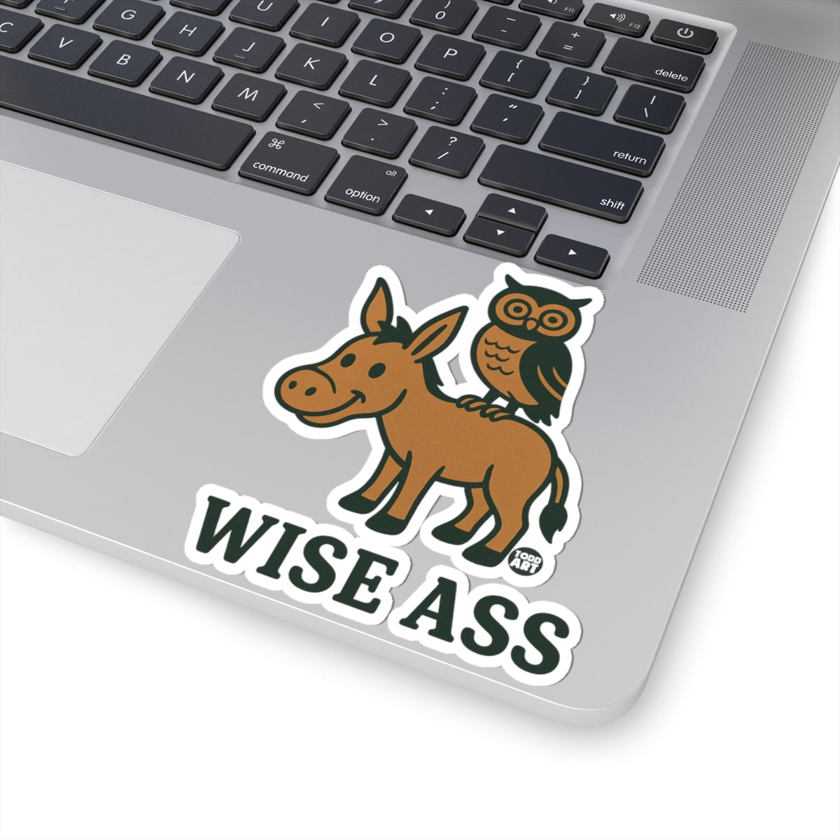 Wise AssTodd Art Sticker