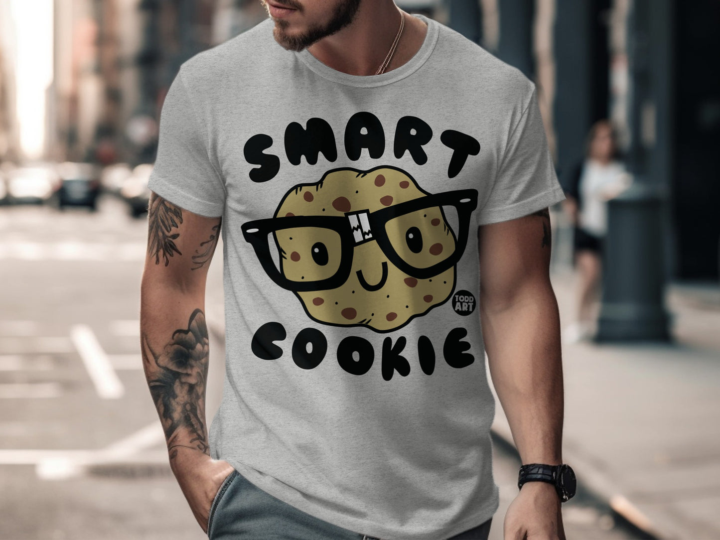Smart Cookie Graphic T-Shirt For Stylish Wear