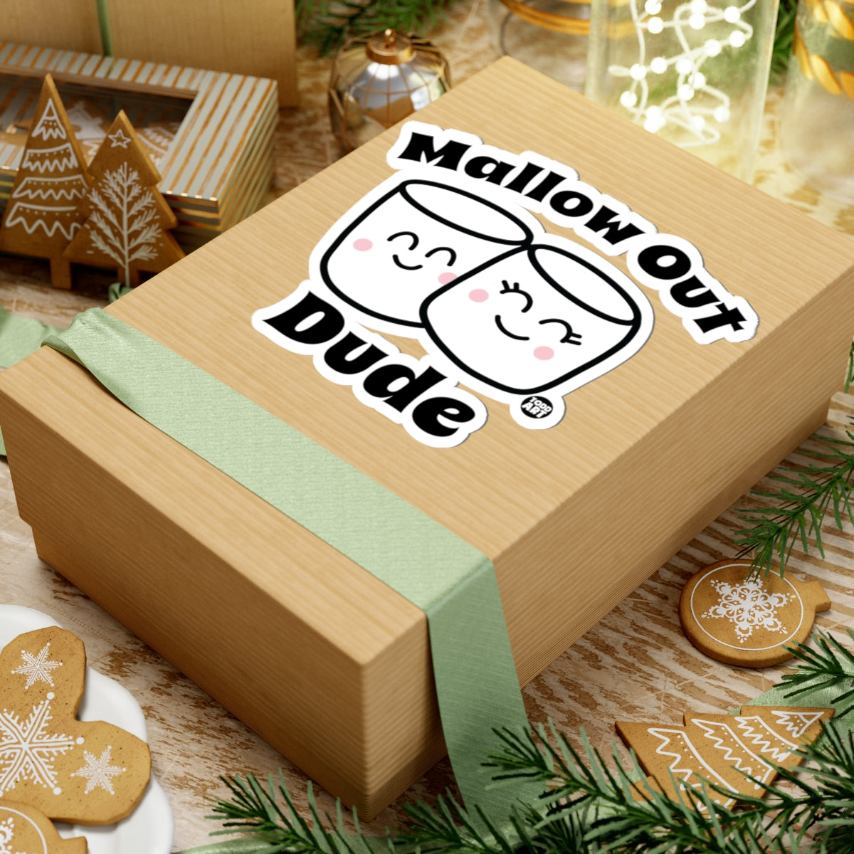 Mallow Out DudeTodd Art Sticker