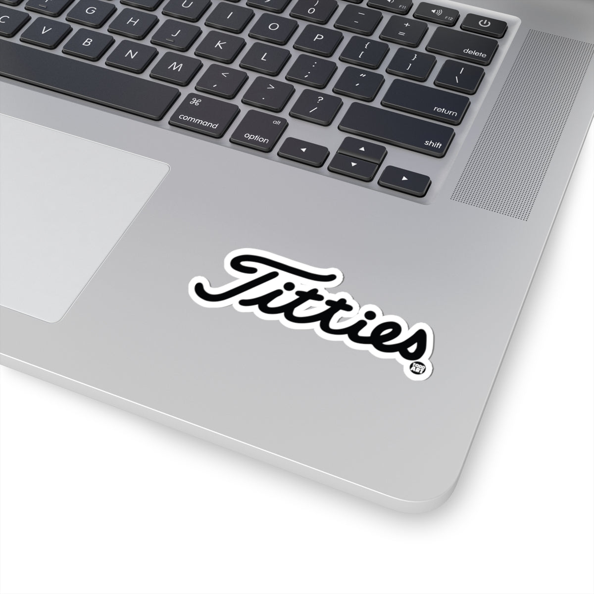 Titties Todd Art Sticker