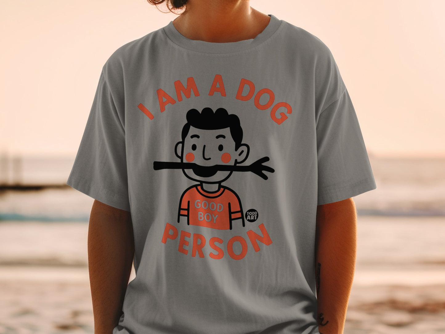 I Am A Dog Person Good Boy T-shirt