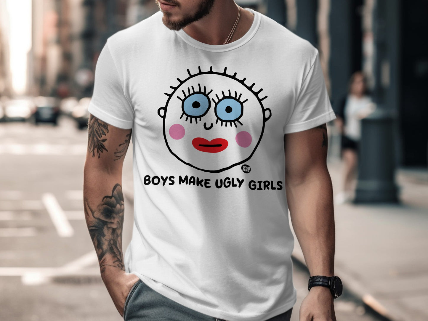 Boys Make Ugly Girls Graphic T Shirt