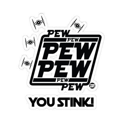 Pew Pew PewTodd Art Sticker