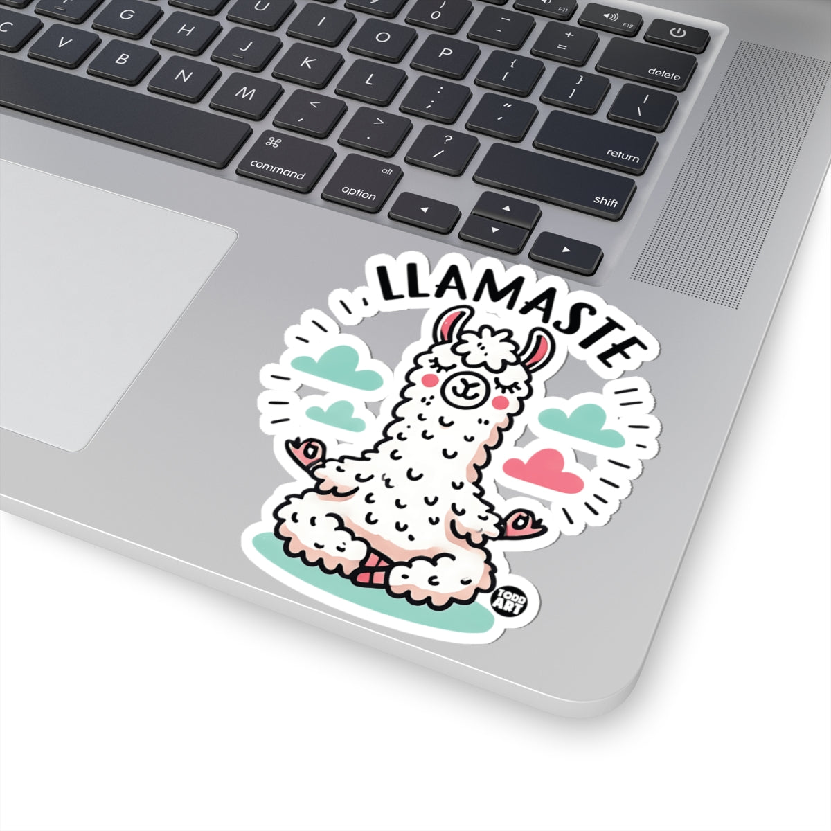 Llama NamasteTodd Art Sticker
