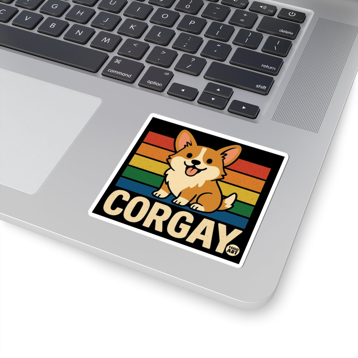 Corgay Todd Art Sticker