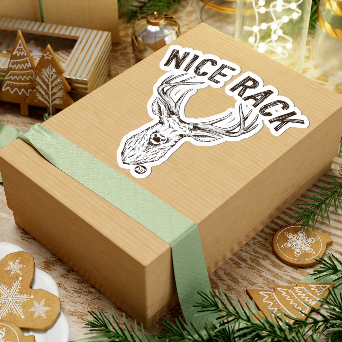 Nice RackTodd Art Sticker