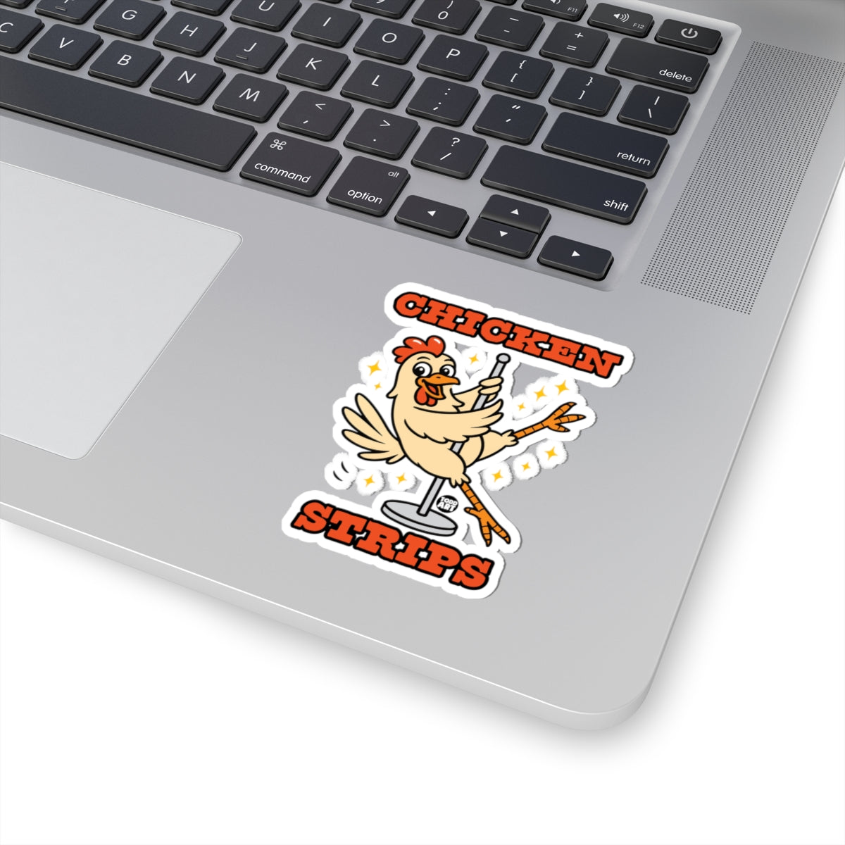Dancing ChickenTodd Art Sticker