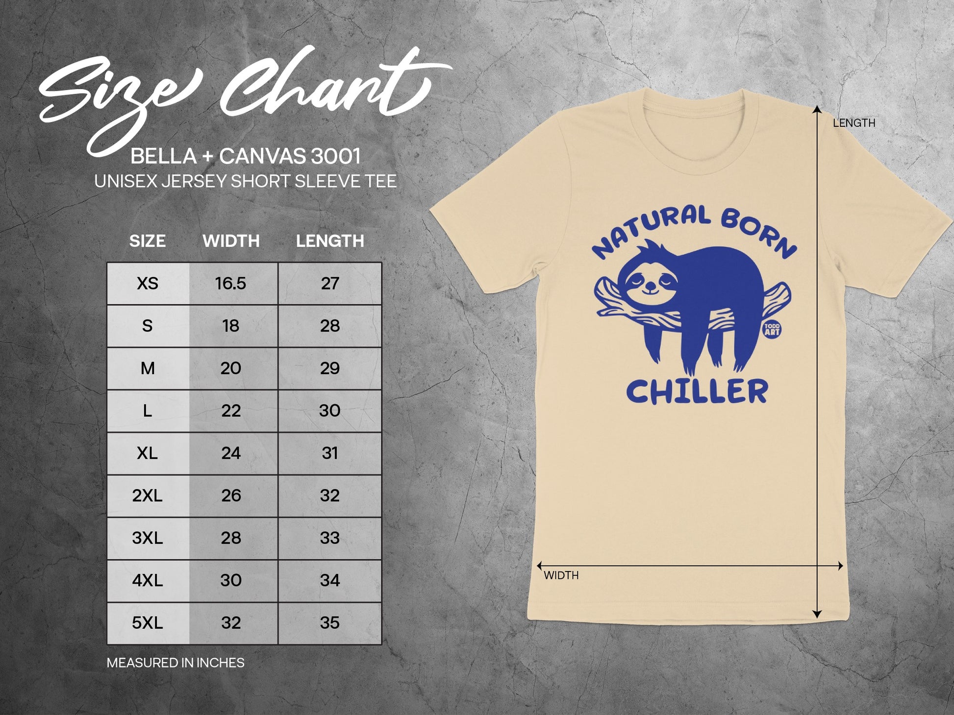 Natural Born Chiller Unisex Jersey Short Sleeve Tee