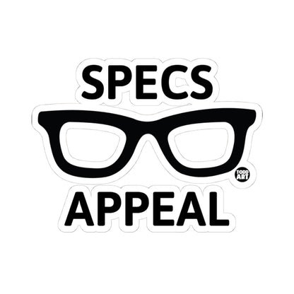 Specs AppealTodd Art Sticker