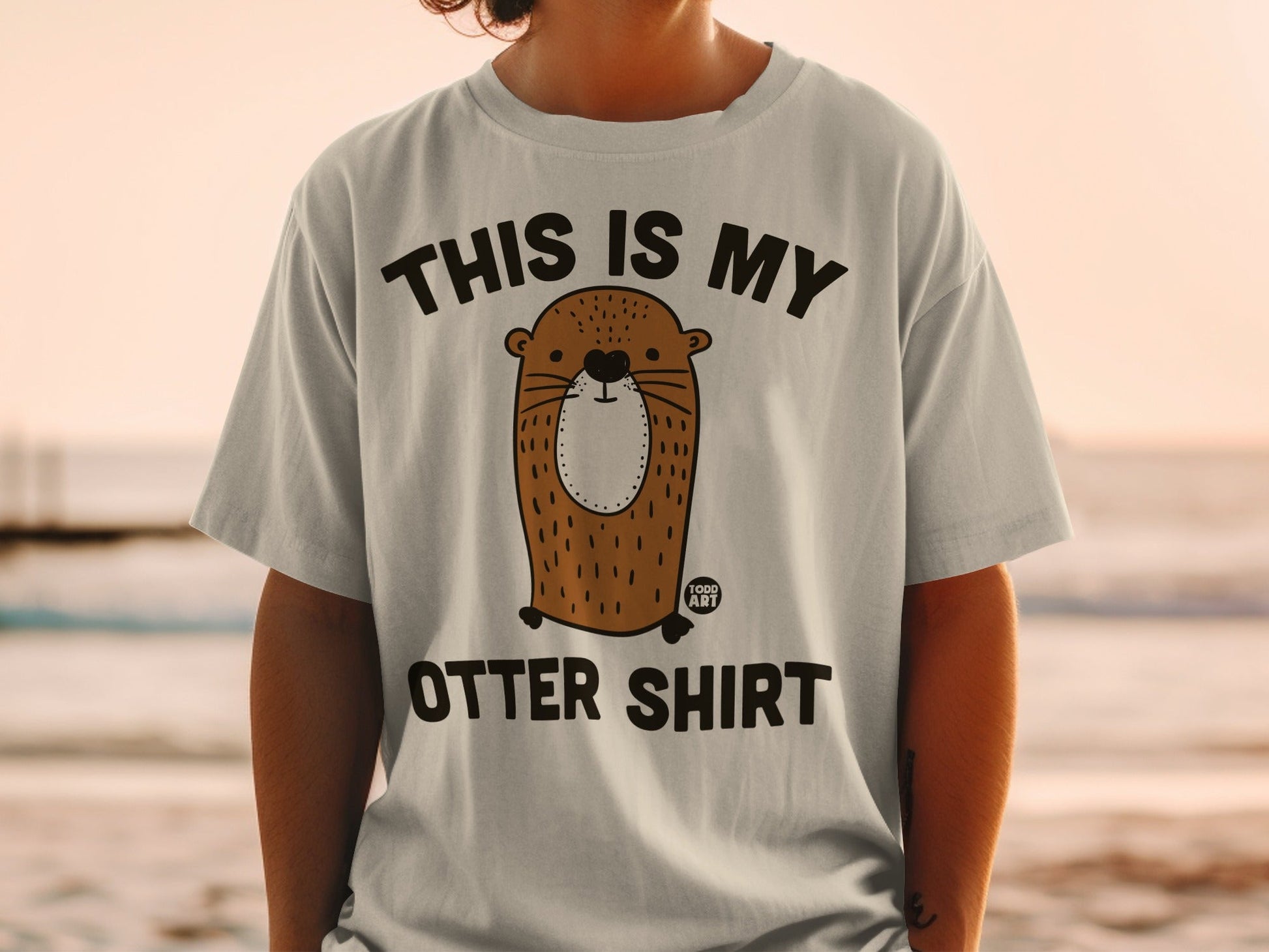This Is My Otter Shirt Graphic Tee for Animal Lovers
