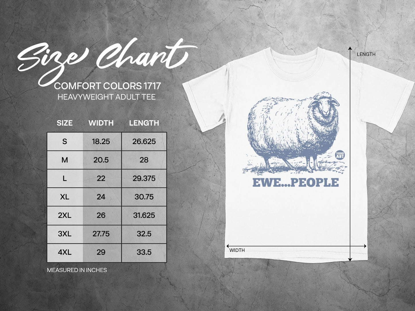 Ewe... People Design Comfortable Adult Tee Shirt