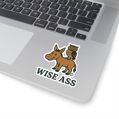 Wise AssTodd Art Sticker
