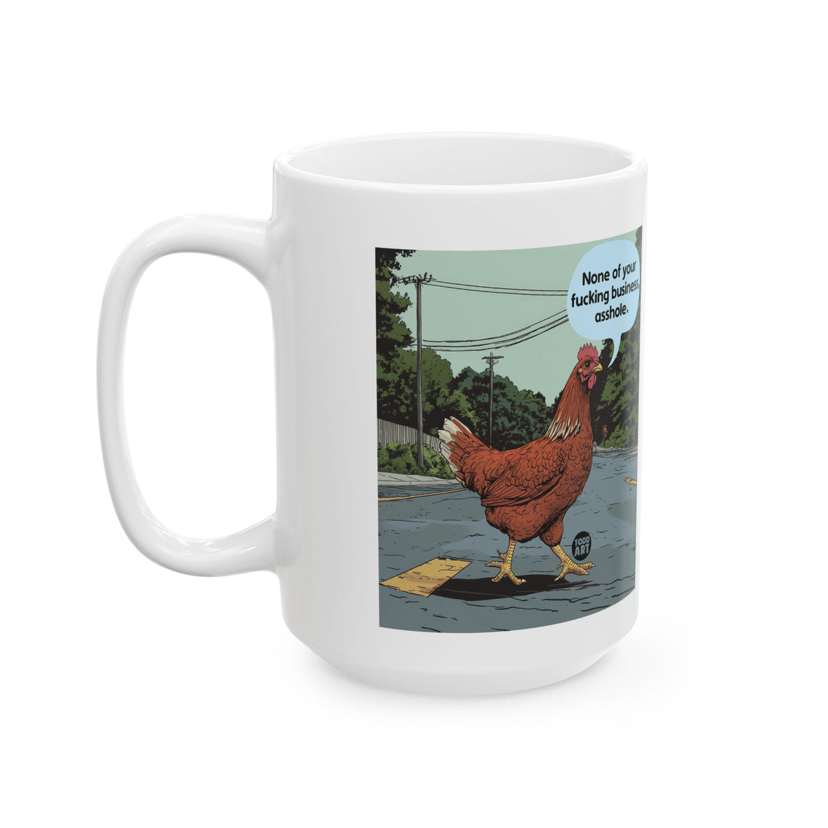 Bold Strides Todd Art Mug