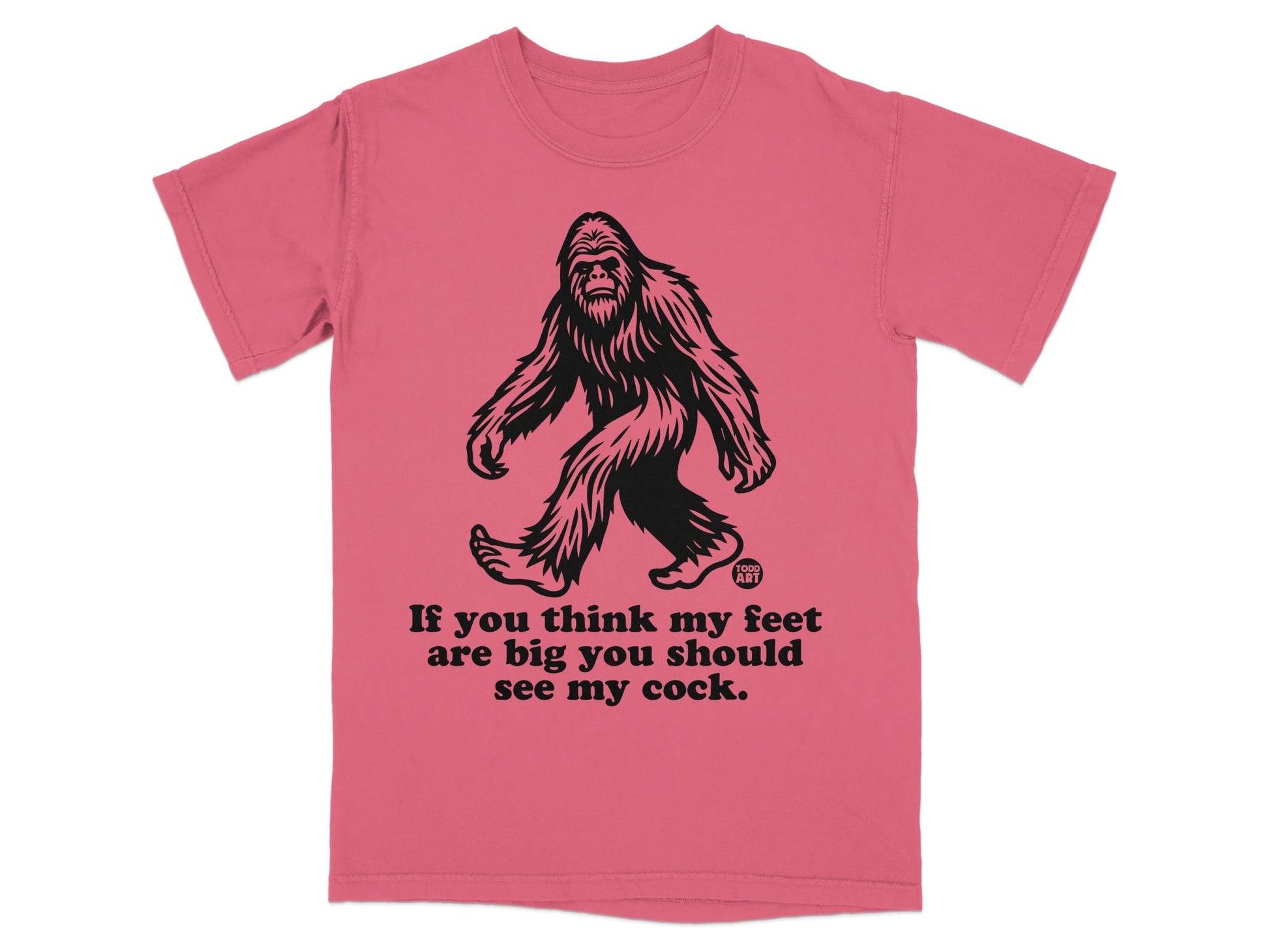 If You Think My Feet Are Big See My Cock T-shirt