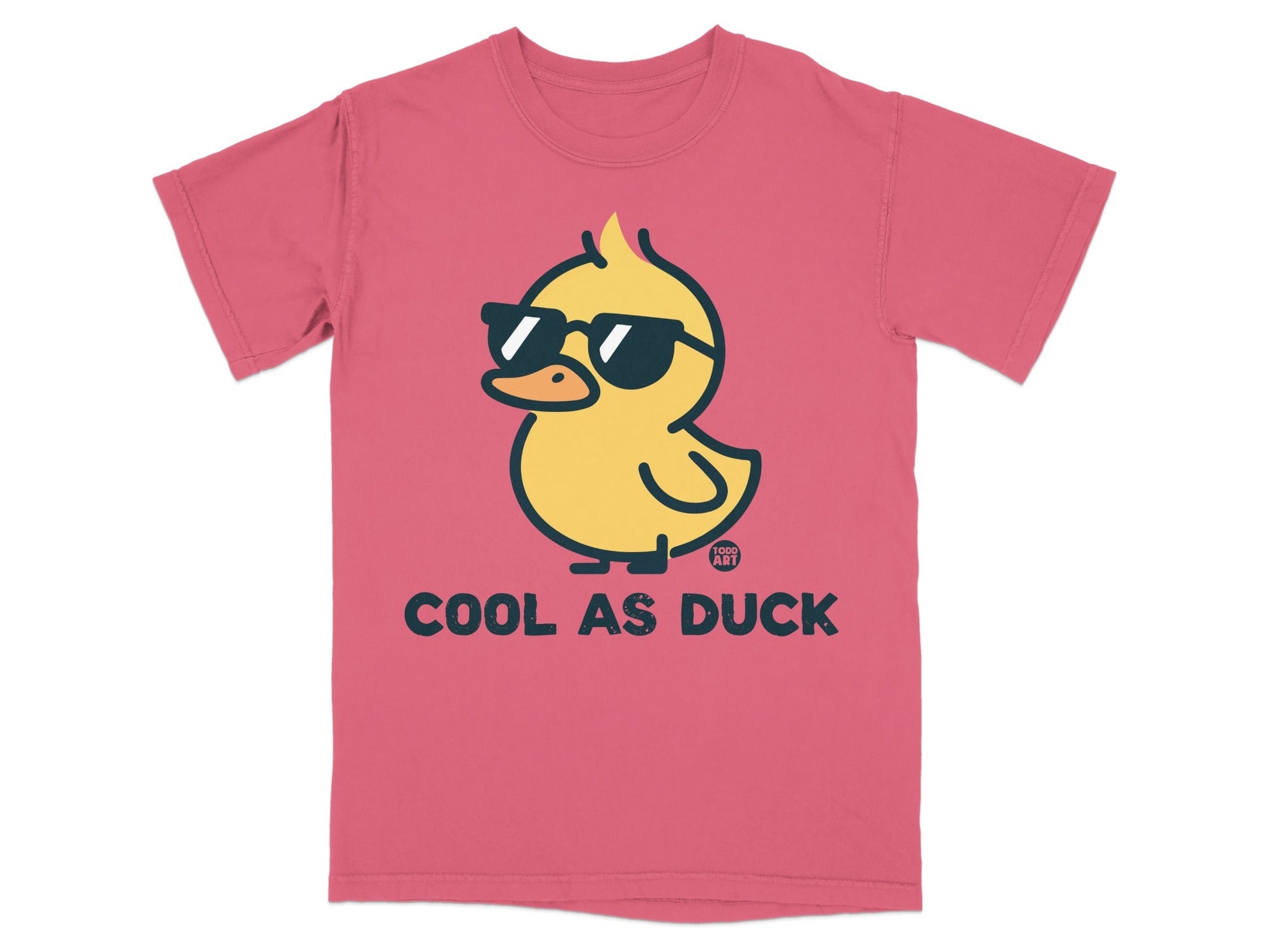 Cool As Duck Sunglasses Duck Graphic T-shirt