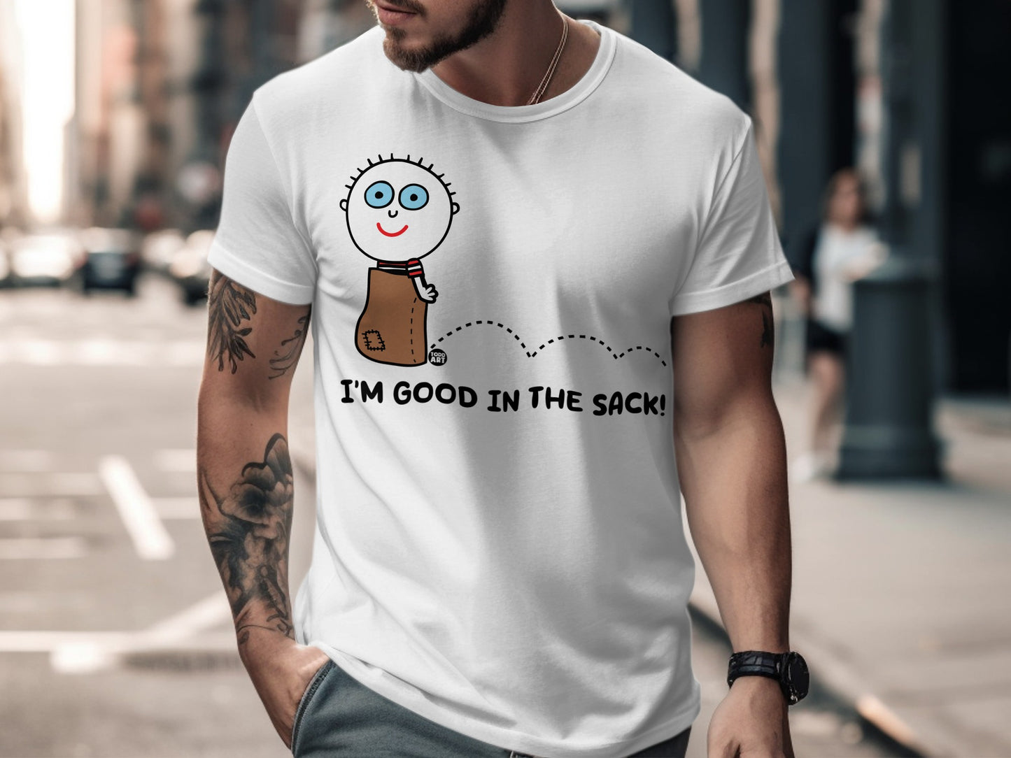 Funny I'm Good In The Sack Graphic T-shirt