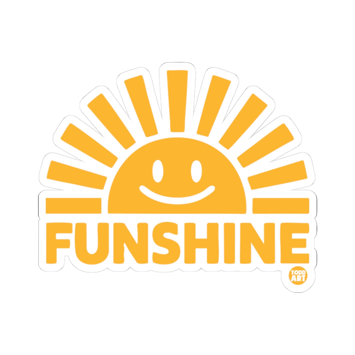 Sunshine Todd Art Sticker
