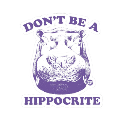Hippocrite WarningTodd Art Sticker