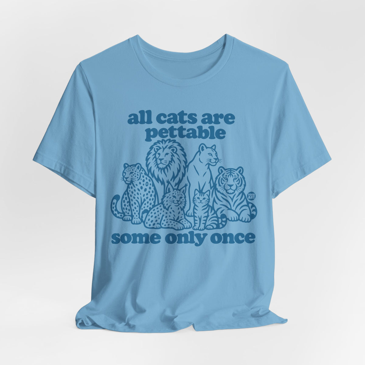 all cats pettable