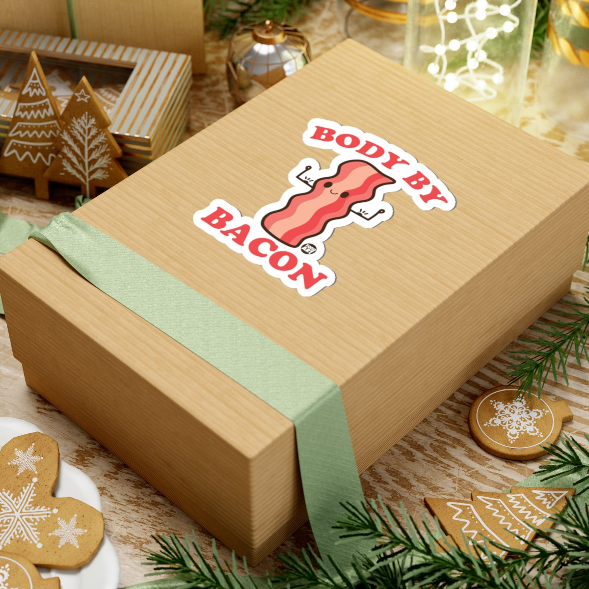 Bacon GainsTodd Art Sticker