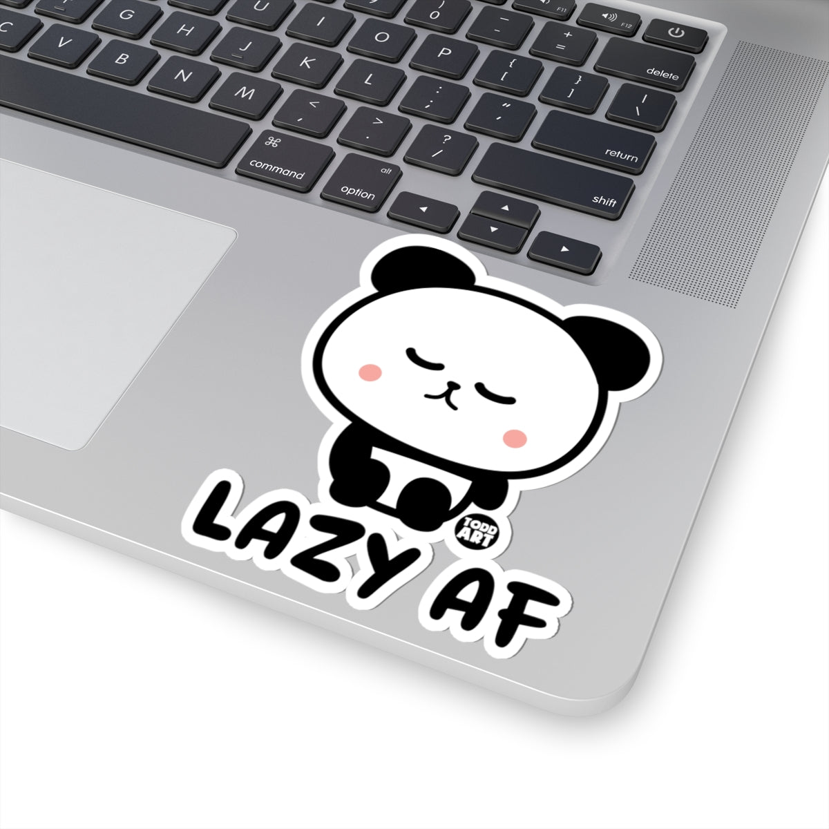Lazy BearTodd Art Sticker