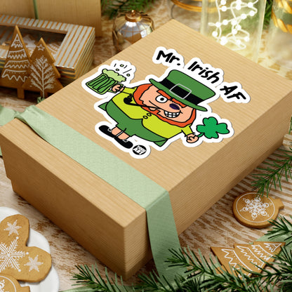 Mr. Irish AF Todd Art Sticker