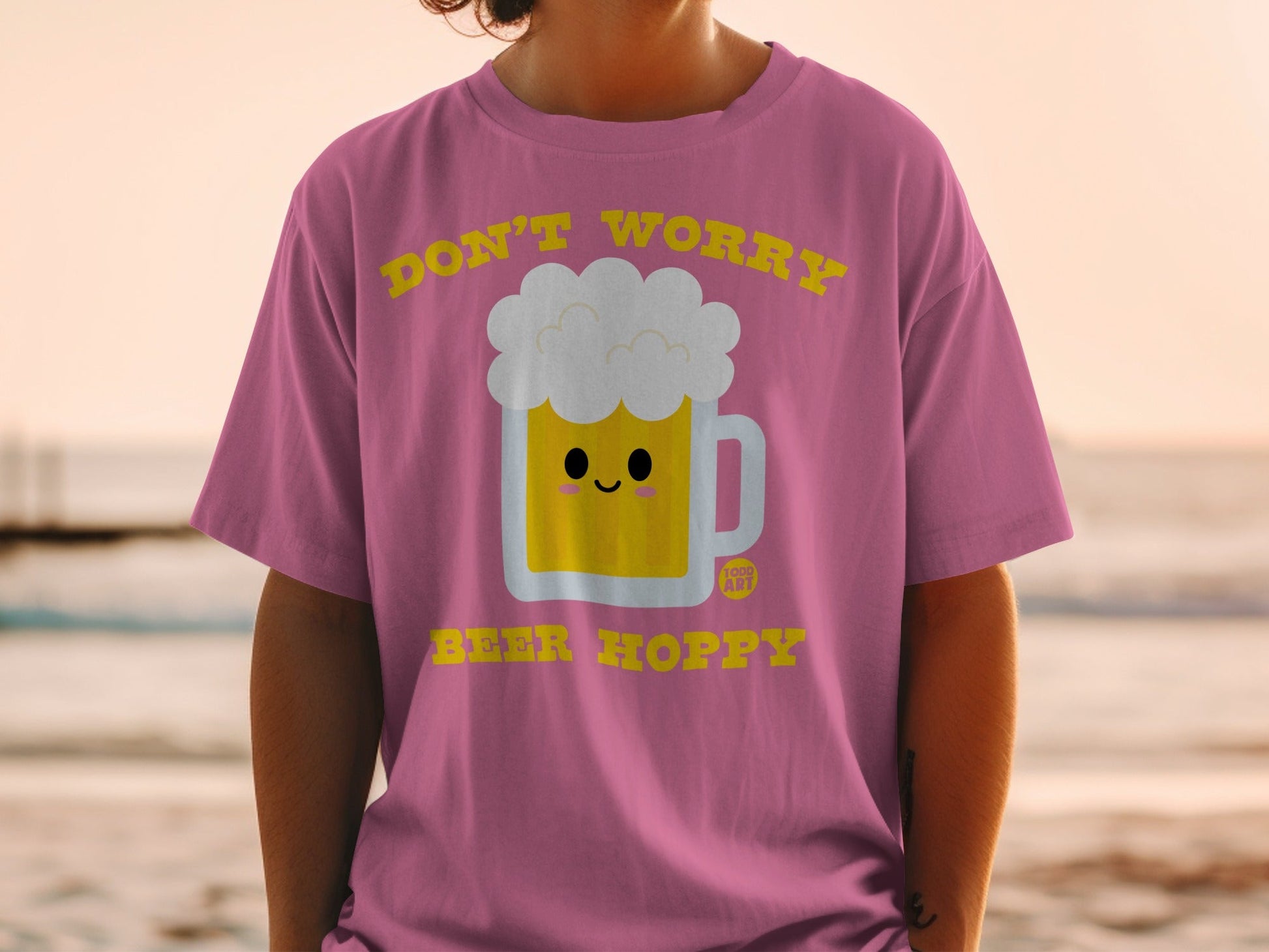 Don't Worry Beer Hoppy Graphic T-shirt