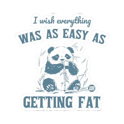 Effortless indulgenceTodd Art Sticker