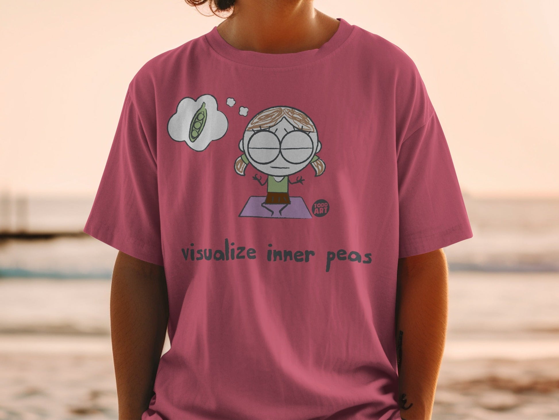 Visualize Inner Peas Graphic T-Shirt