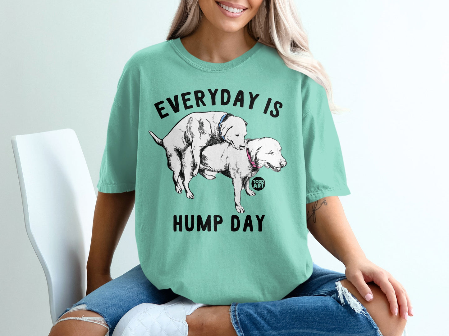 Everyday Is Hump Day Funny Graphic T-Shirt