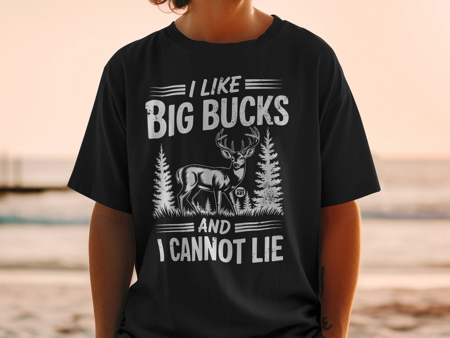 I Like Big Bucks and I Cannot Lie T-Shirt Product