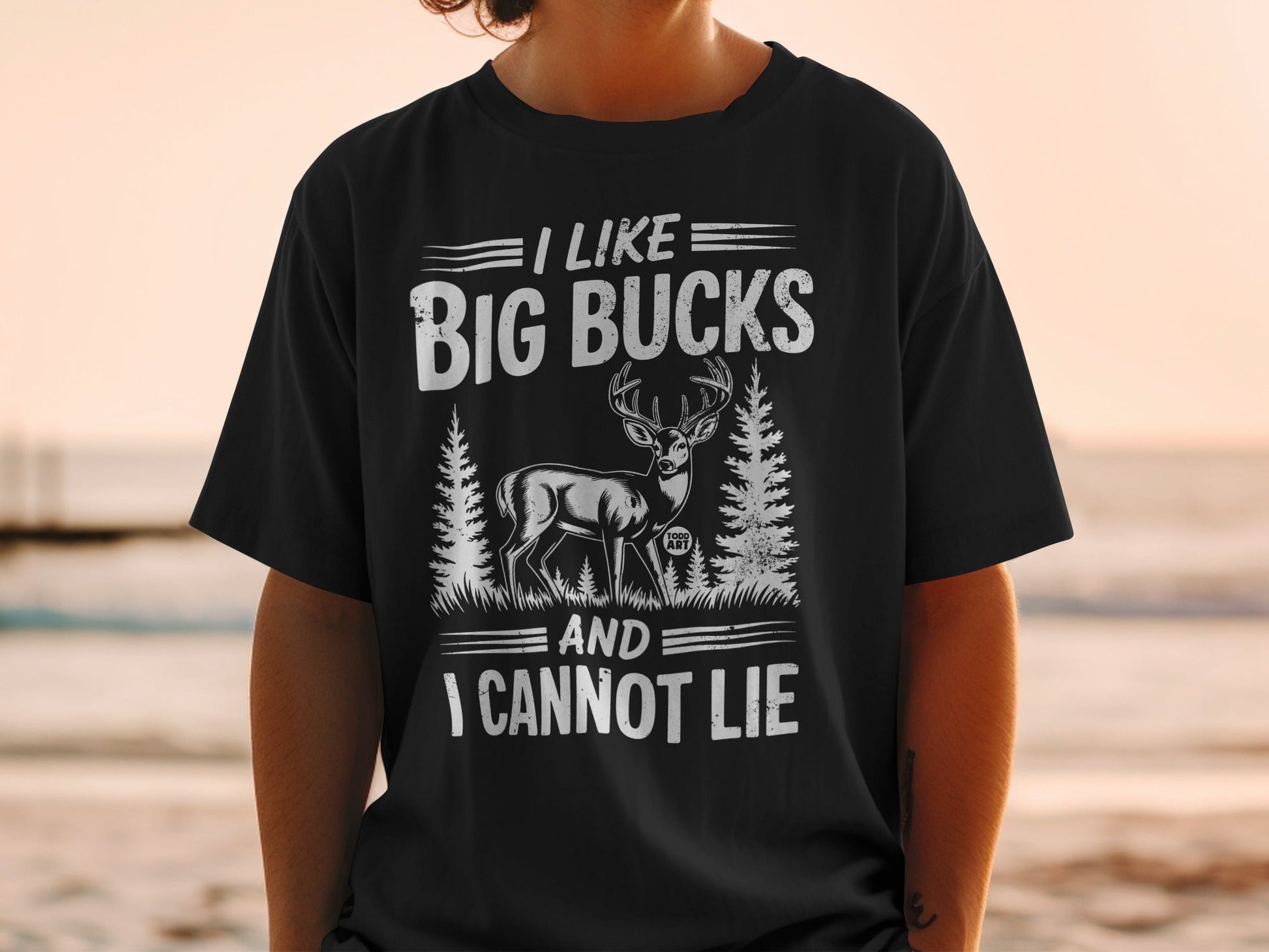 I Like Big Bucks and I Cannot Lie T-Shirt Product